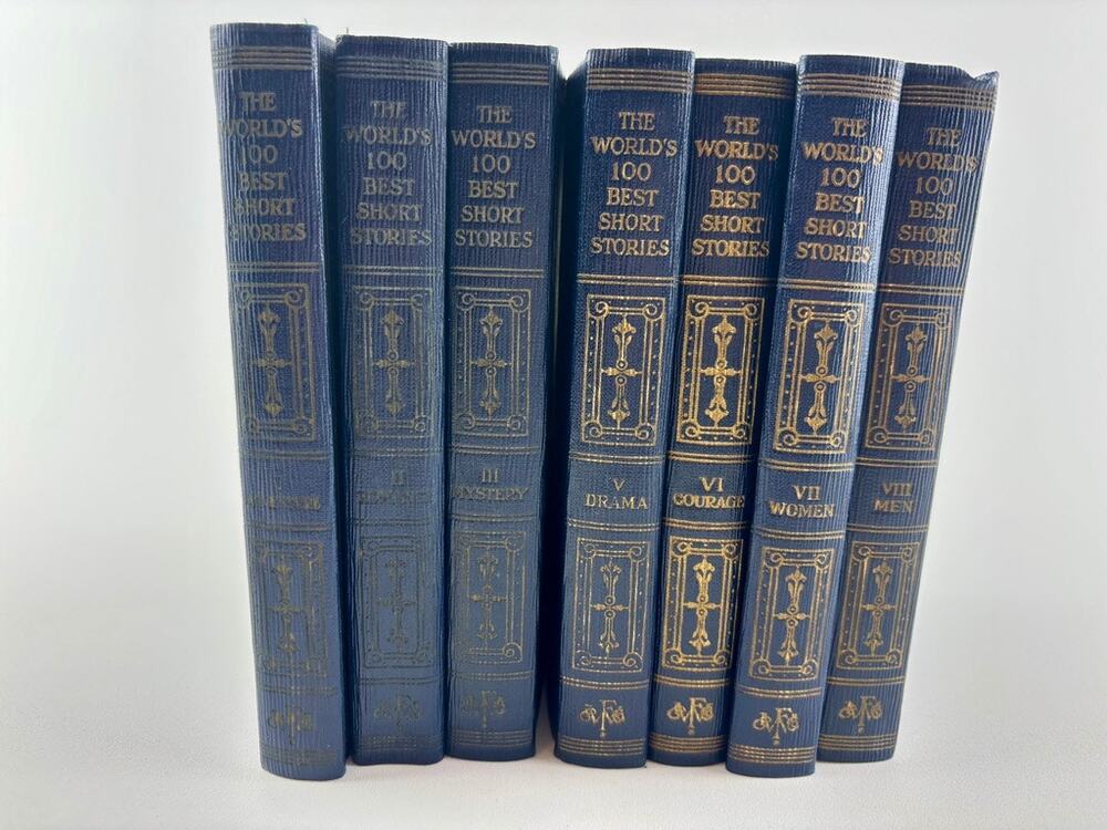 The World's 100 Best Short Stories 7‑Volume Set 1927 Funk & Wagnalls – Overton